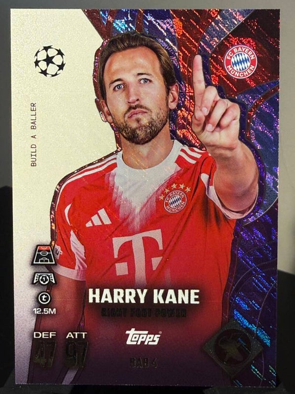 Topp Match Attax Extra 25/26 Harry Kane