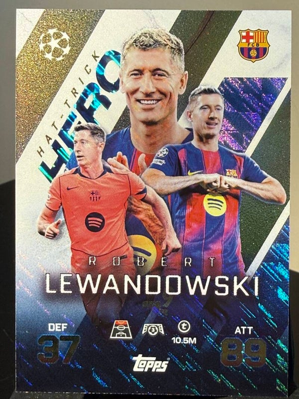 Topp Match Attax Extra 25/26 Robert Lewandowski