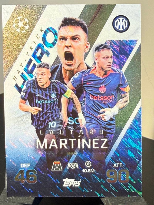 Topp Match Attax Extra 25/26 Lautaro Marinez