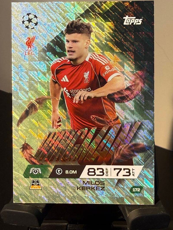 Topp Match Attax Extra 25/26 Milos Kerkez