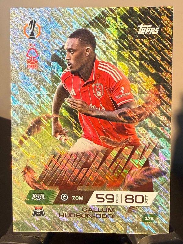 Topp Match Attax Extra 25/26 Callum Hudsin Odoi