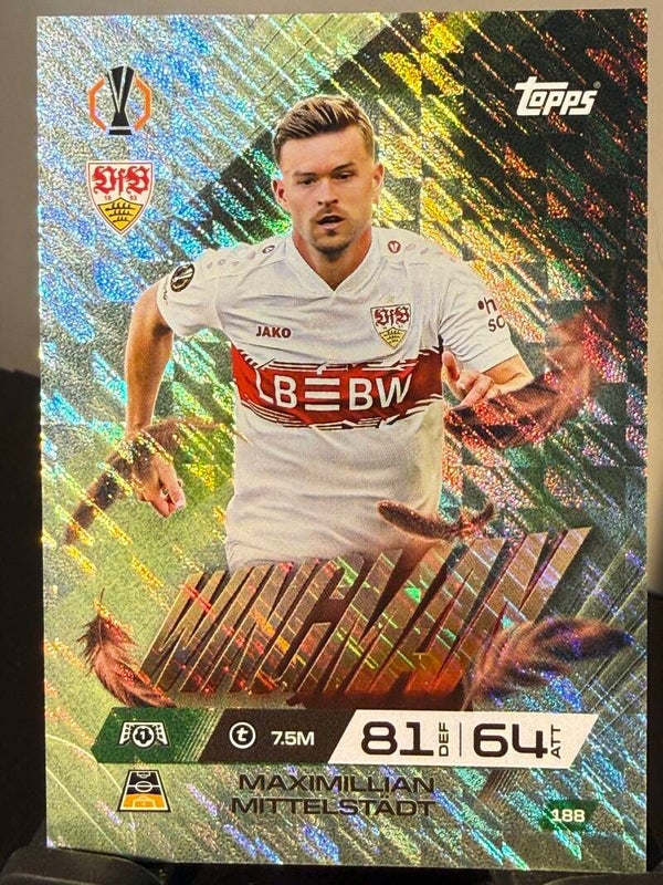 Topp Match Attax Extra 25/26 Maximillian Mittelstadt