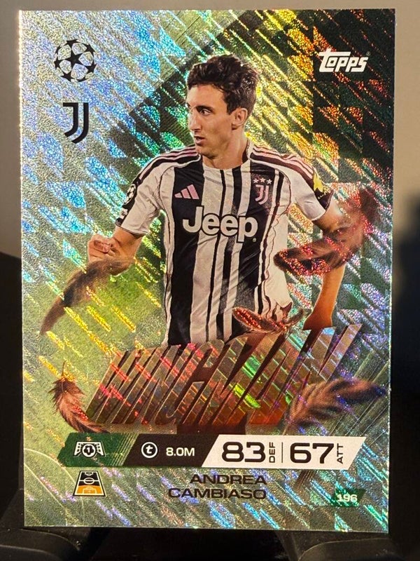Topp Match Attax Extra 25/26 Andrea Cambiaso