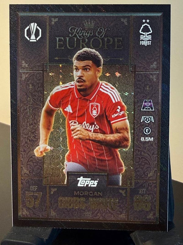 Topp Match Attax Extra 25/26 Morgan Gibbs White