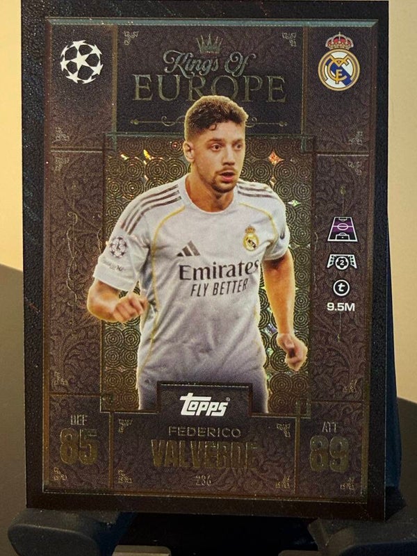 Topp Match Attax Extra 25/26 Federico Valverde