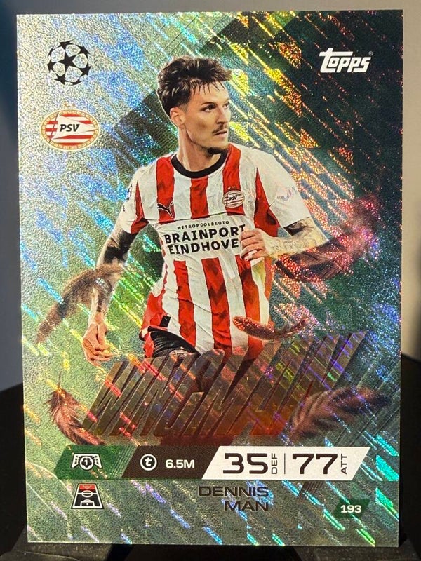 Topp Match Attax Extra 25/26 Dennis Man