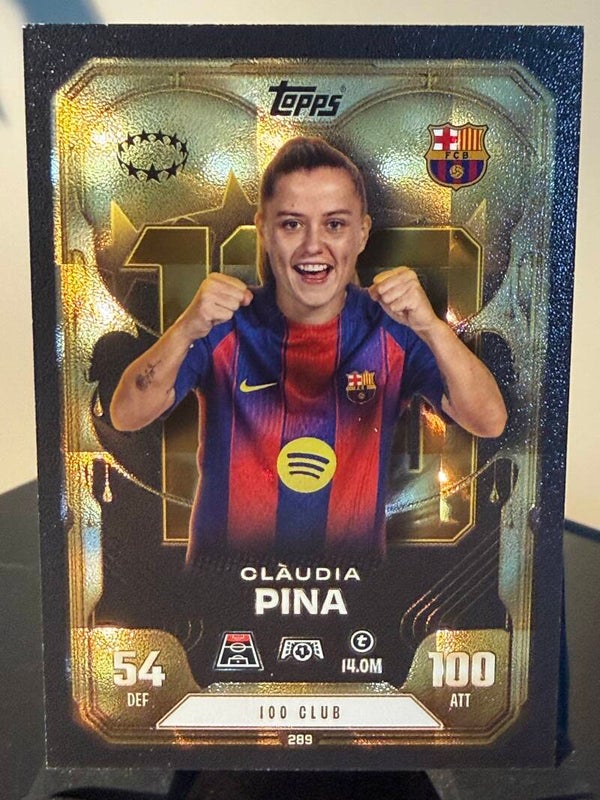 Topp Match Attax Extra 25/26 Claudia Pina