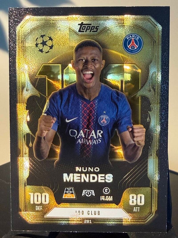 Topp Match Attax Extra 25/26 Nuno Mendes