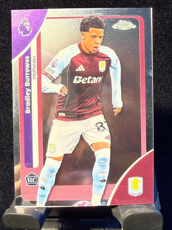 Topps Premier League Chrome 25/26 Bradley Burrowes RC