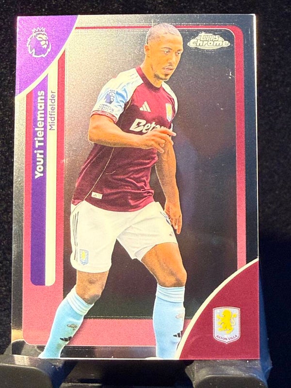 Topps Premier League Chrome 25/26 Youri Tielemans