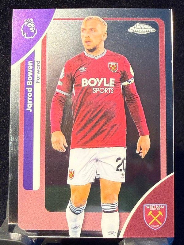 Topps Premier League Chrome 25/26 James Bowen