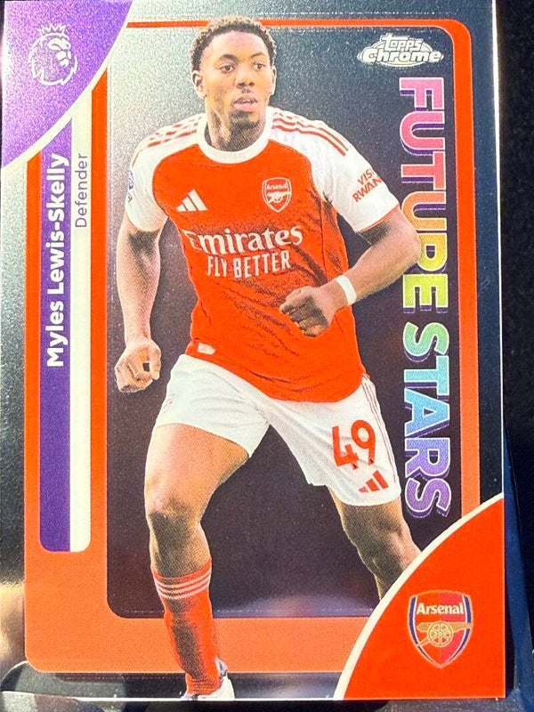 Topps Premier League Chrome 25/26 Myles Lewis Skelly