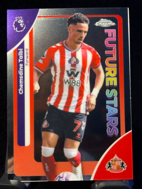 Topps Premier League Chrome 25/26 Chemsdine Talbi