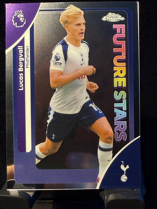 Topps Premier League Chrome 25/26 Lucas Bergvall