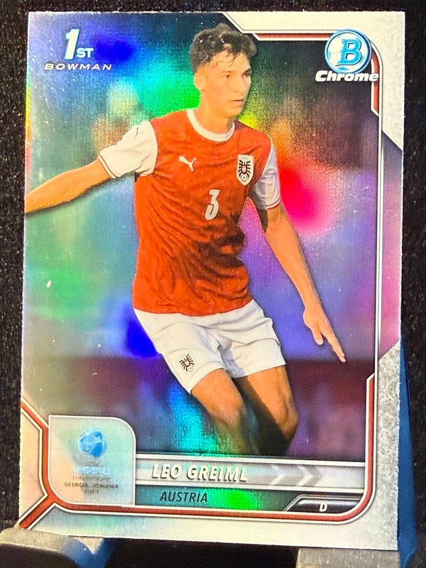 Topps 1St Bowman 2022 Leo Greiml