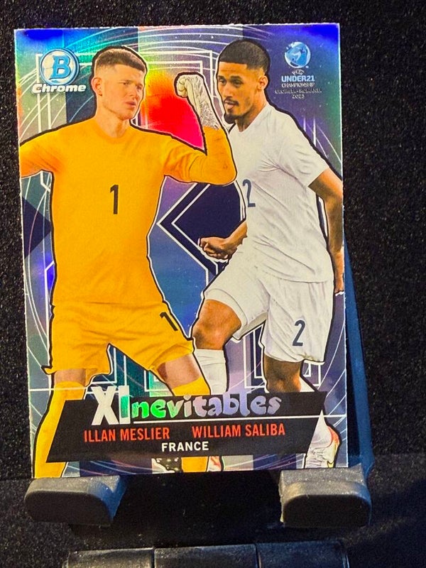 Topps 1St Bowman 2022 William Saliba / Illan Meslier