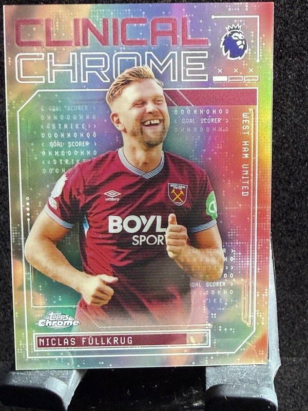 Topps Premier League Chrome 25/26 Niclas Füllkrug