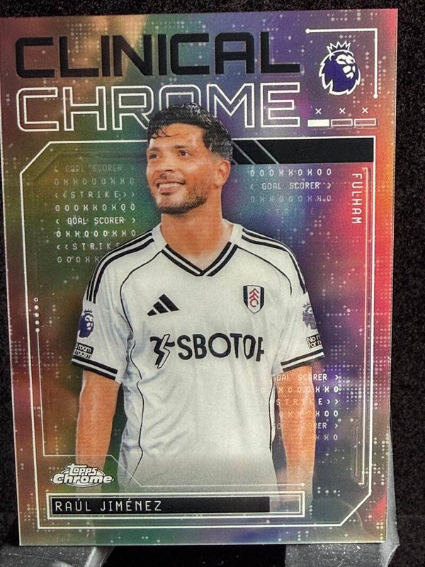 Topps Premier League Chrome 25/26 Raul Jimenez