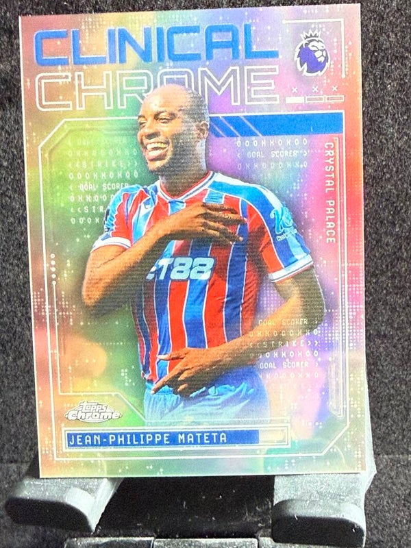 Topps Premier League Chrome 25/26 Jean Philippe Mateta