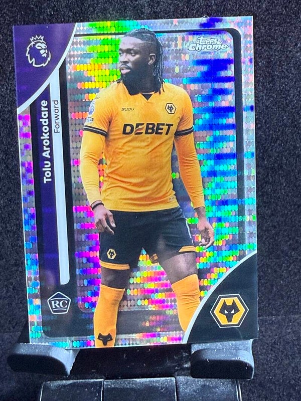Topps Premier League Chrome 25/26 Tolu Arokodare RC Parallel