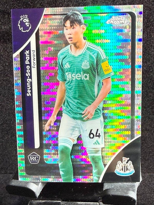 Topps Premier League Chrome 25/26 Seung Soo Park RC Parallel