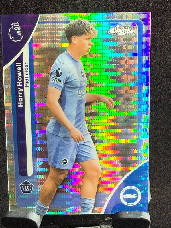 Topps Premier League Chrome 25/26 Harry Howell RC Parallel