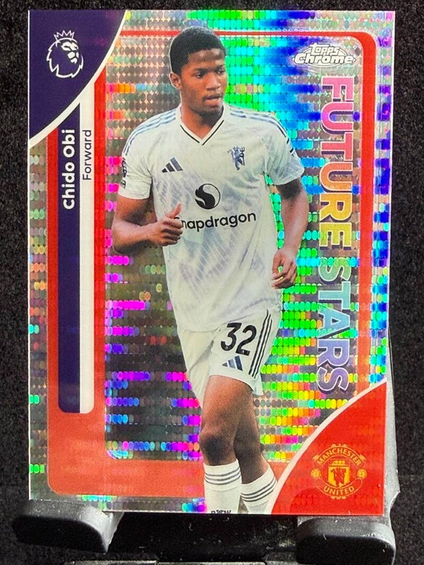 Topps Premier League Chrome 25/26 Chiado Obi Parallel