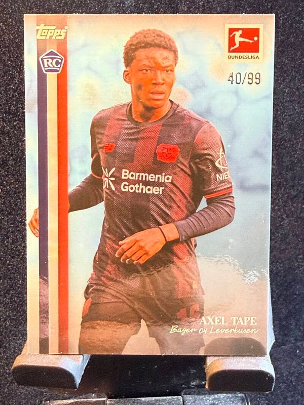 Topps International Stars Bundesliga 25/26 Axel Tape RC nummerert 40/99