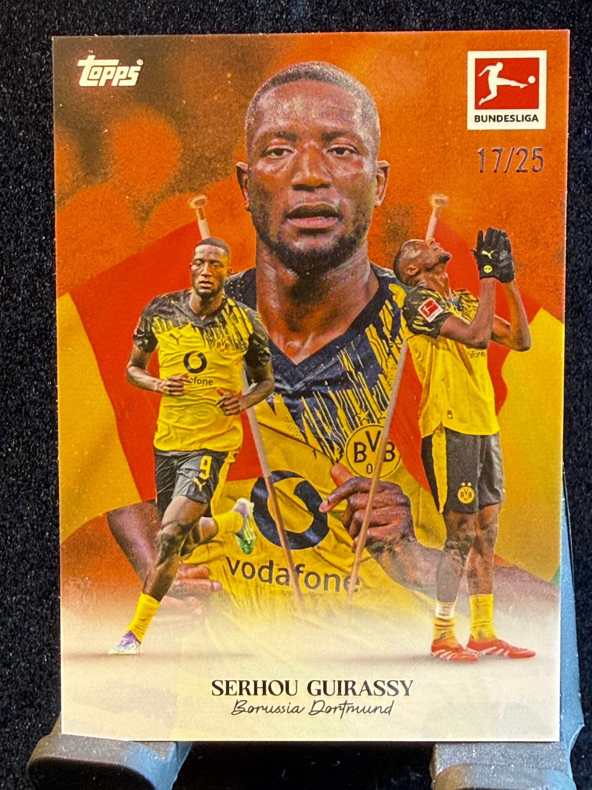 Topps International Stars Bundesliga 25/26 Serhou Guirassy nummerert 17/25