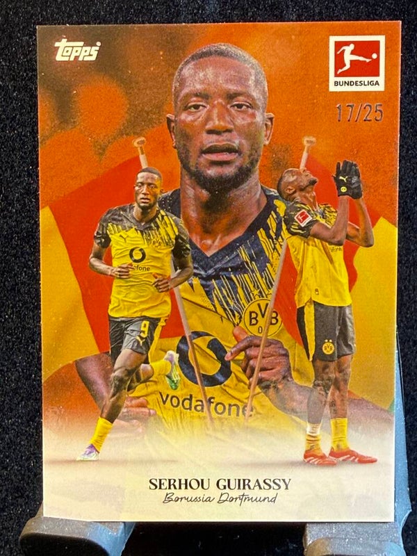Topps International Stars Bundesliga 25/26 Serhou Guirassy nummerert 17/25