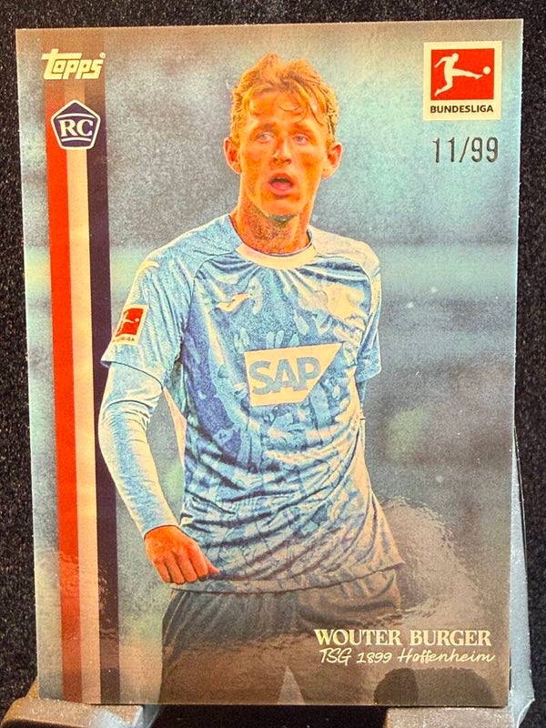 Topps International Stars Bundesliga 25/26 Wouter Burger RC nummerert 11/99