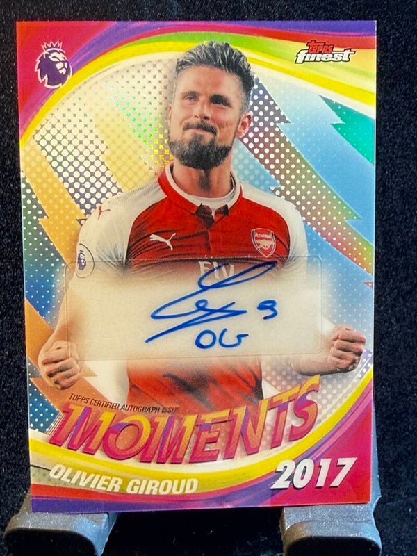 Topps Finest Premier League 25/26 Olivier Giroud auto