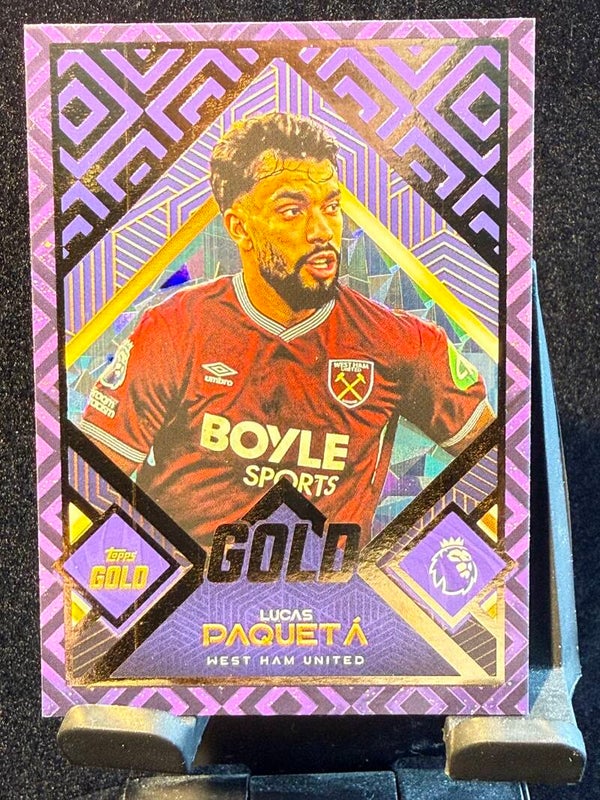 Topps Premier League Gold Lucas Paqueta