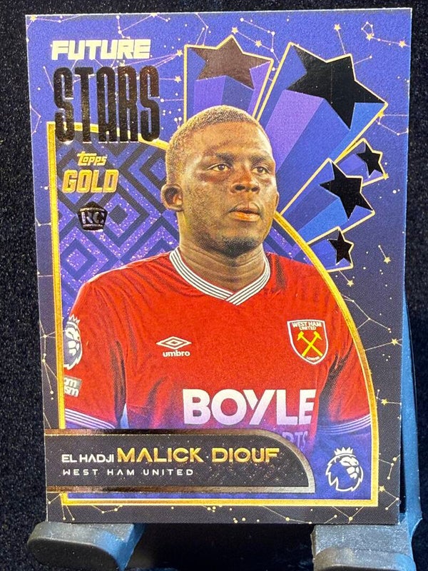 Topps Premier League Gold Malick Diouf RC