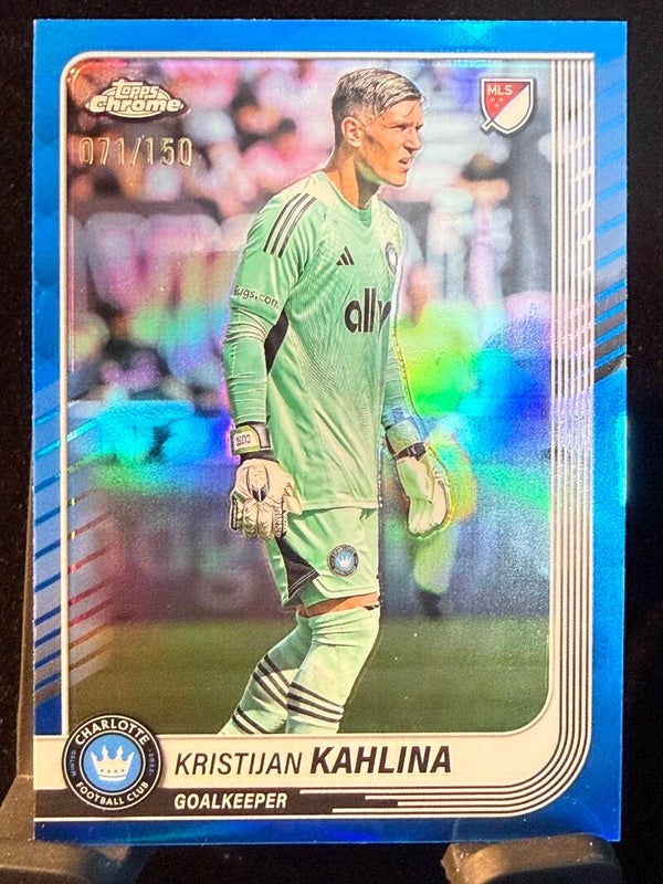 Topps MLS Chrome 25/26 Kristijan Kahlina nummerert 71/150
