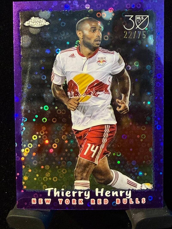 Topps MLS Chrome 25/26 Thierry Henry nummerert 22/75