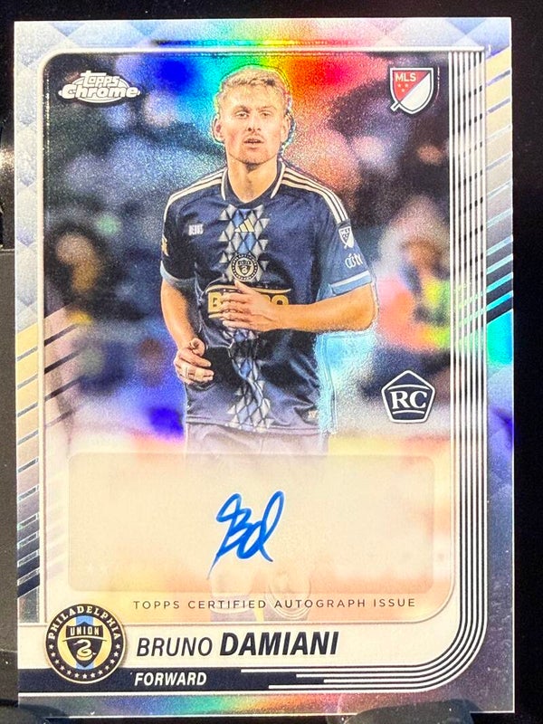 Topps MLS Chrome 25/26 Bruno Damiani auto