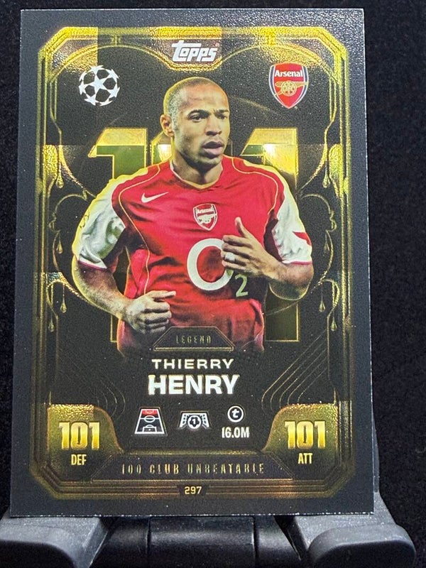 Topp Match Attax Extra 25/26 Thierry Henry