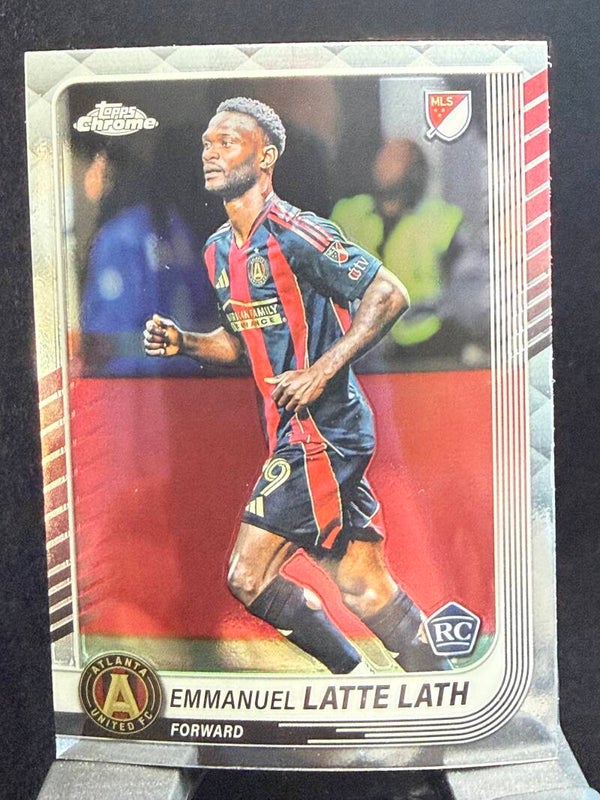 Topps MLS Chrome 25/26 Emmanuel Latte Lath RC