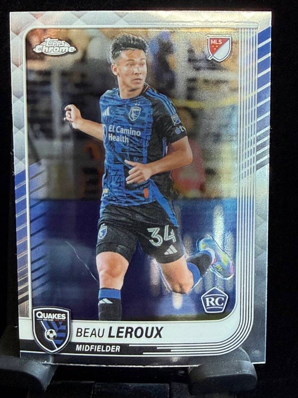 Topps MLS Chrome 25/26 Beau Leroux RC