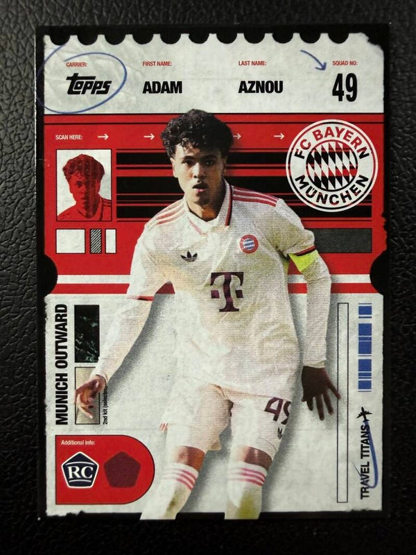 Topps Bayern München Adam Aznou