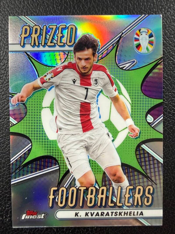 Topps Finest Road to UEFA Euro 2024 - Khvicha Kvaratskhelia