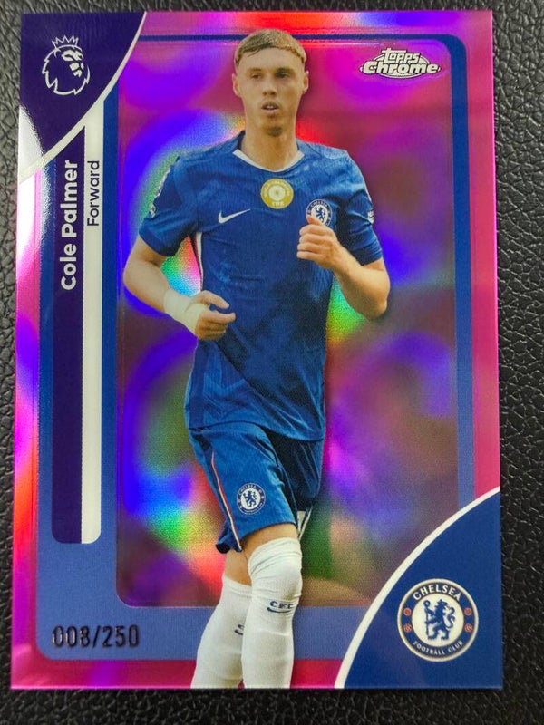 Topps Premier League 25/26 Cole Palmer nummerert 8/250