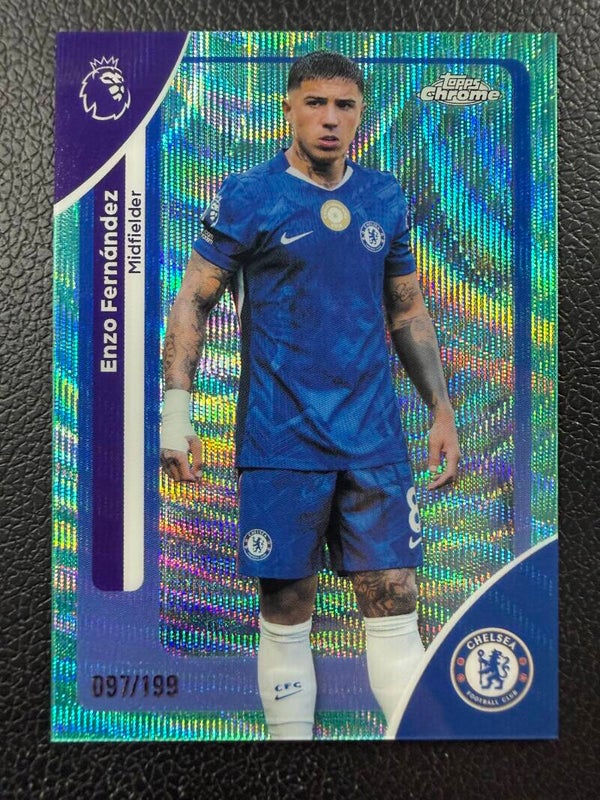 Topps Premier League 25/26 Enzo Fernandez nummerert 97/199