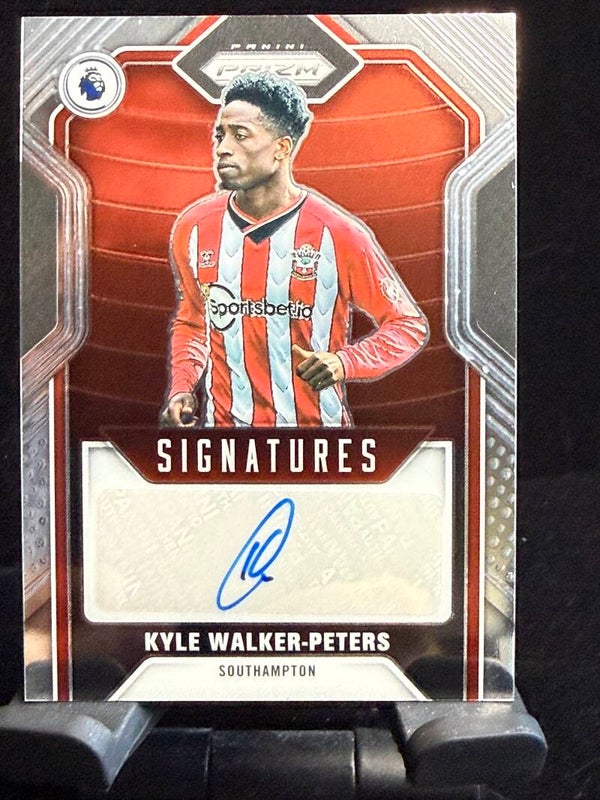 Panini Prizm Premier League 21/22 Kyle Walker Peters auto