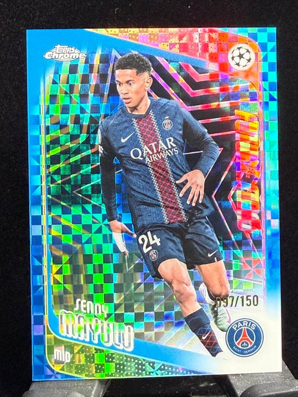 Topps UCC Chrome 25/26 Senny Mayulu Parallel nummerert 97/150