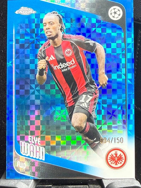 Topps UCC Chrome 25/26 Elye Wahi Parallel nummerert 94/150