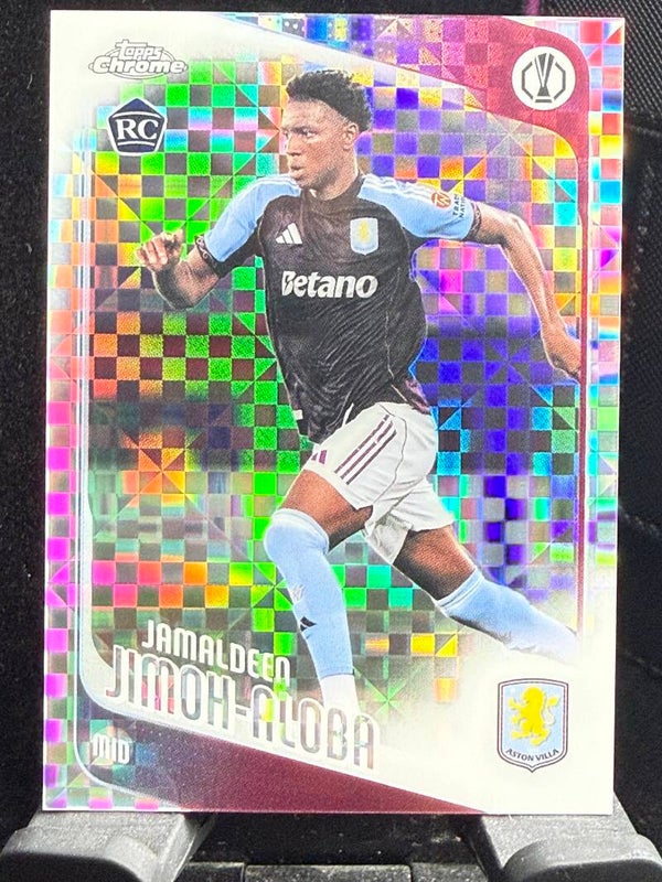 Topps UCC Chrome 25/26 Jamaldeen Jimoh Aloba - RC Parallel
