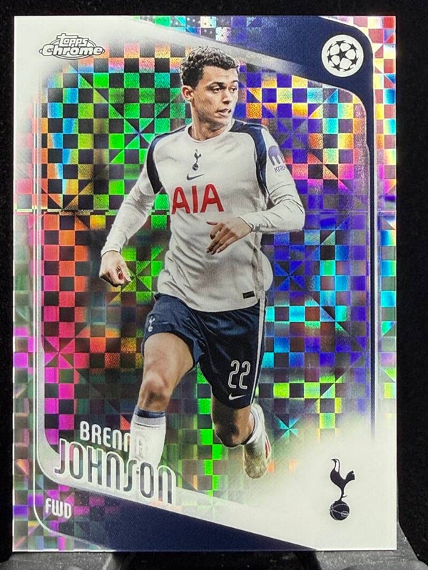 Topps UCC Chrome 25/26 Brennan Johnson Parallel