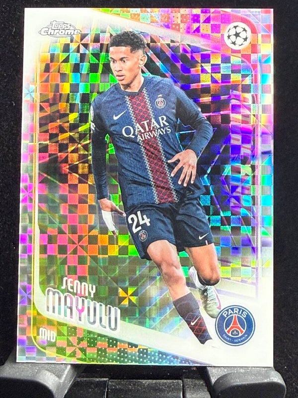 Topps UCC Chrome 25/26 Senny Mayulu Parallel